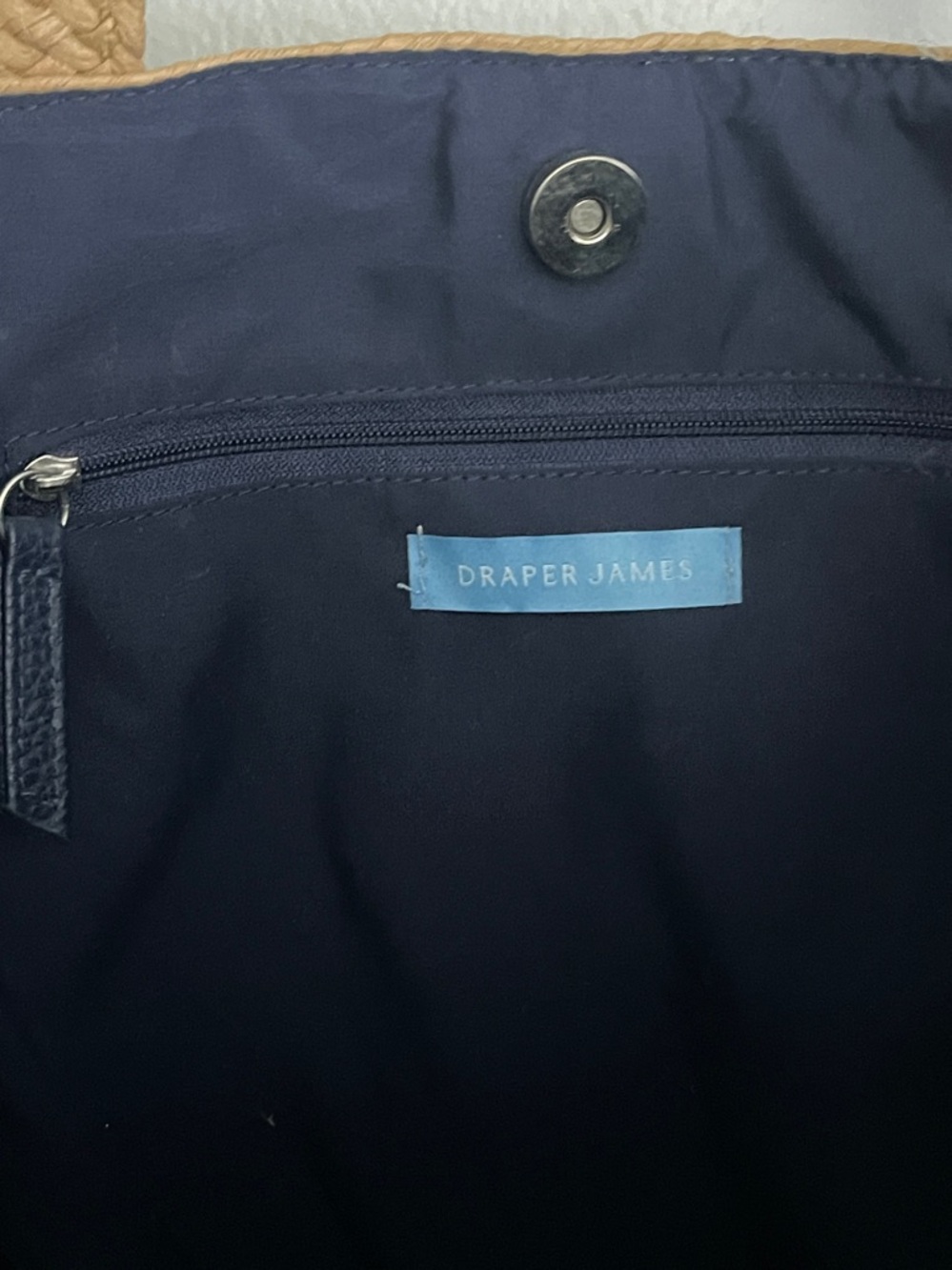 Draper James Everyday Straw Tote Bag - Picture 7 of 8